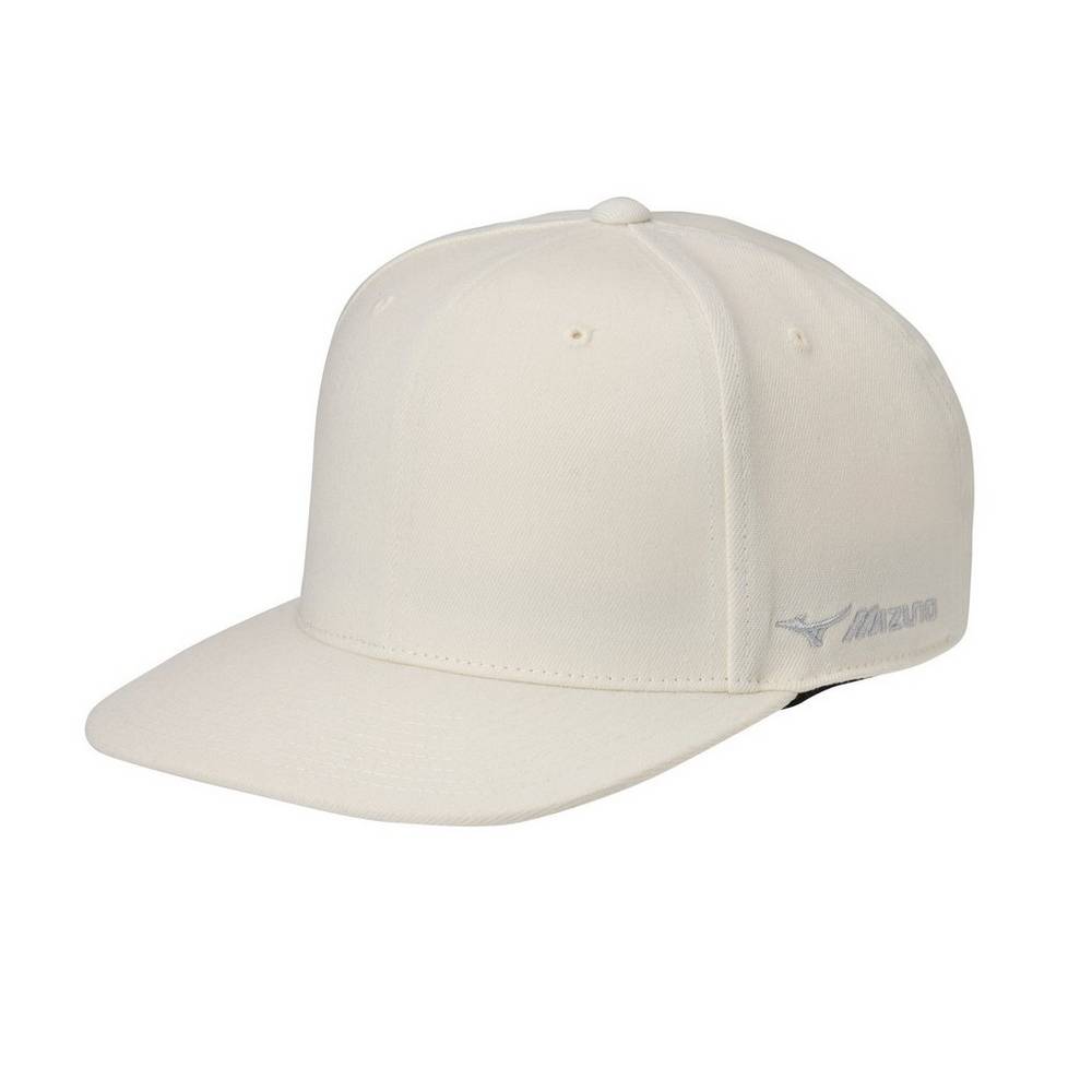 Gorro Mizuno Team Snapback Hombre Blancas España GCBL-97653